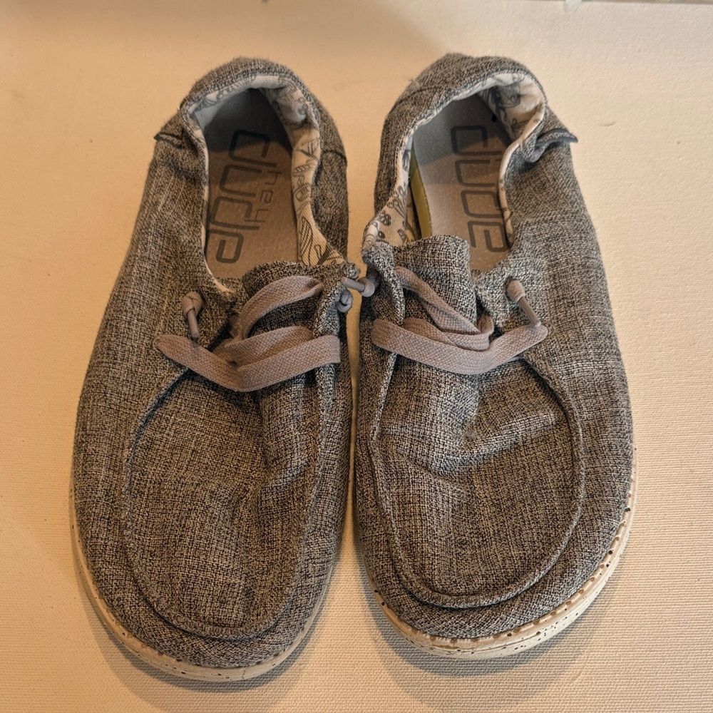 Hey Dude Slip-On Sneakers in Heather Gray